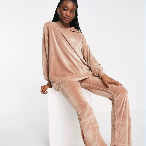 ASOS | Velour Hoodie - Picture 4 of 5